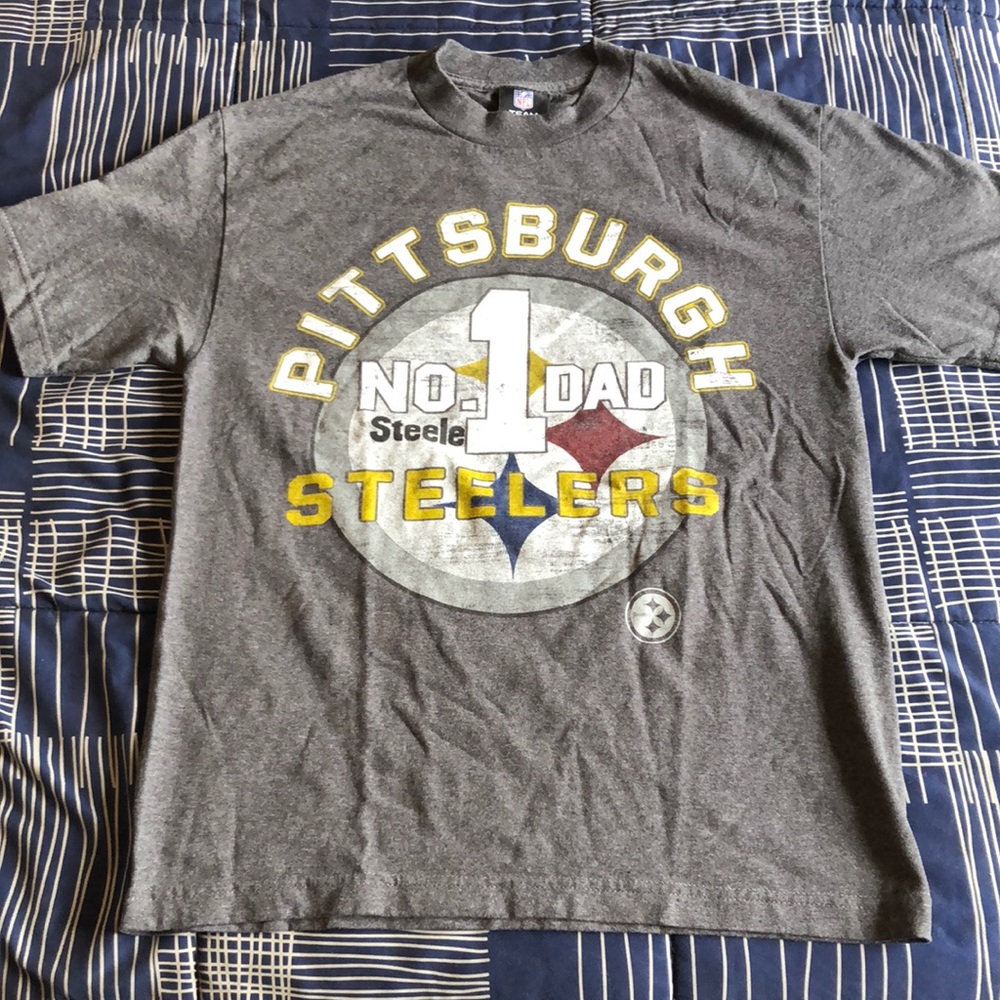 Pittsburgh Steelers dad tee